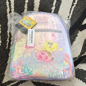 Loungefly Pastel SpongeBob Backpack with Jellyfish